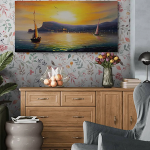 Alanya Kıyı Şeridinde Huzurlu Akşam Teknesi