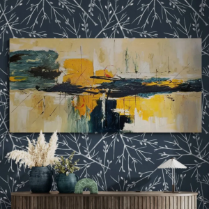 Duygusal Fırçalarla Soyut Denge